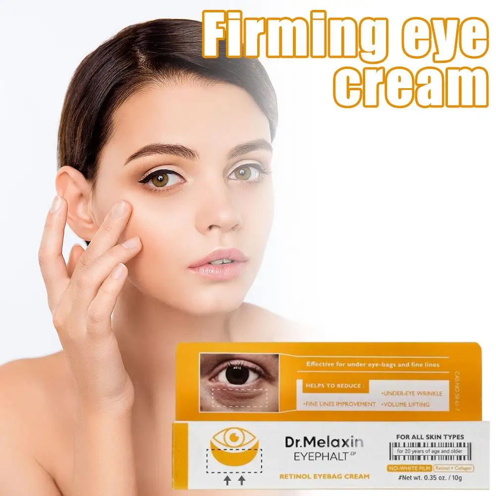 Dr.Melaxin Firming Eye Cream Reduce Fine Lines And Eye Bags Brightens Moisturizing Light And Easily Absorbed Eye Essence
