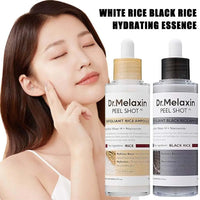 Dr.Melaxin, Peel Shot Glow Rice Exfoliating Ampoule, Gentle Exfoliating Face and Body Scrub for All Skin Types, Korean Skincare