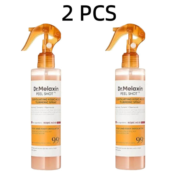 Korean Dr.Melaxin Peel Shot Exfoliating Kojic Acid Turmeric Spray Soothing Moisturizing Brighten Exfoliating Kojic Acid 200ml