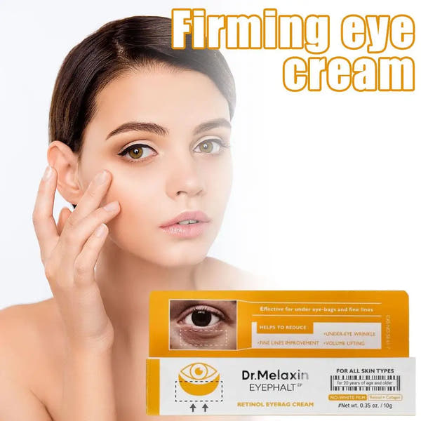 Dr.Melaxin Firming Eye Cream Reduce Fine Lines And Eye Bags Brightens Moisturizing Light And Easily Absorbed Eye Essence